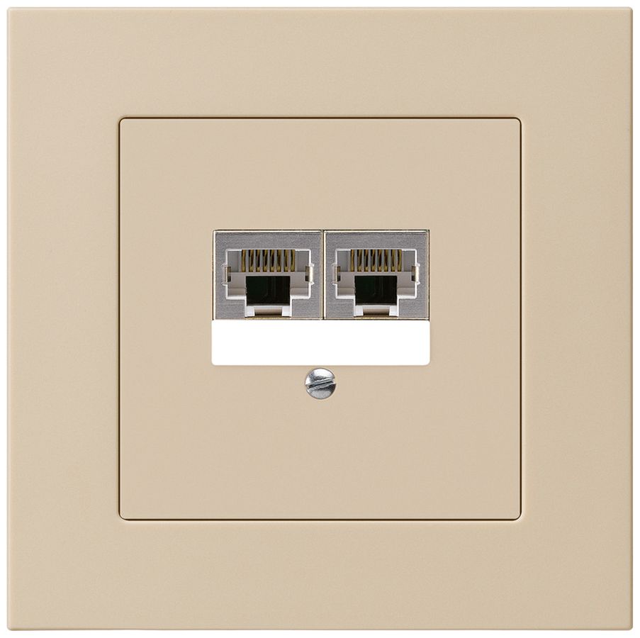 UP-Dose kallysto.pro 2×RJ45s parallel beige