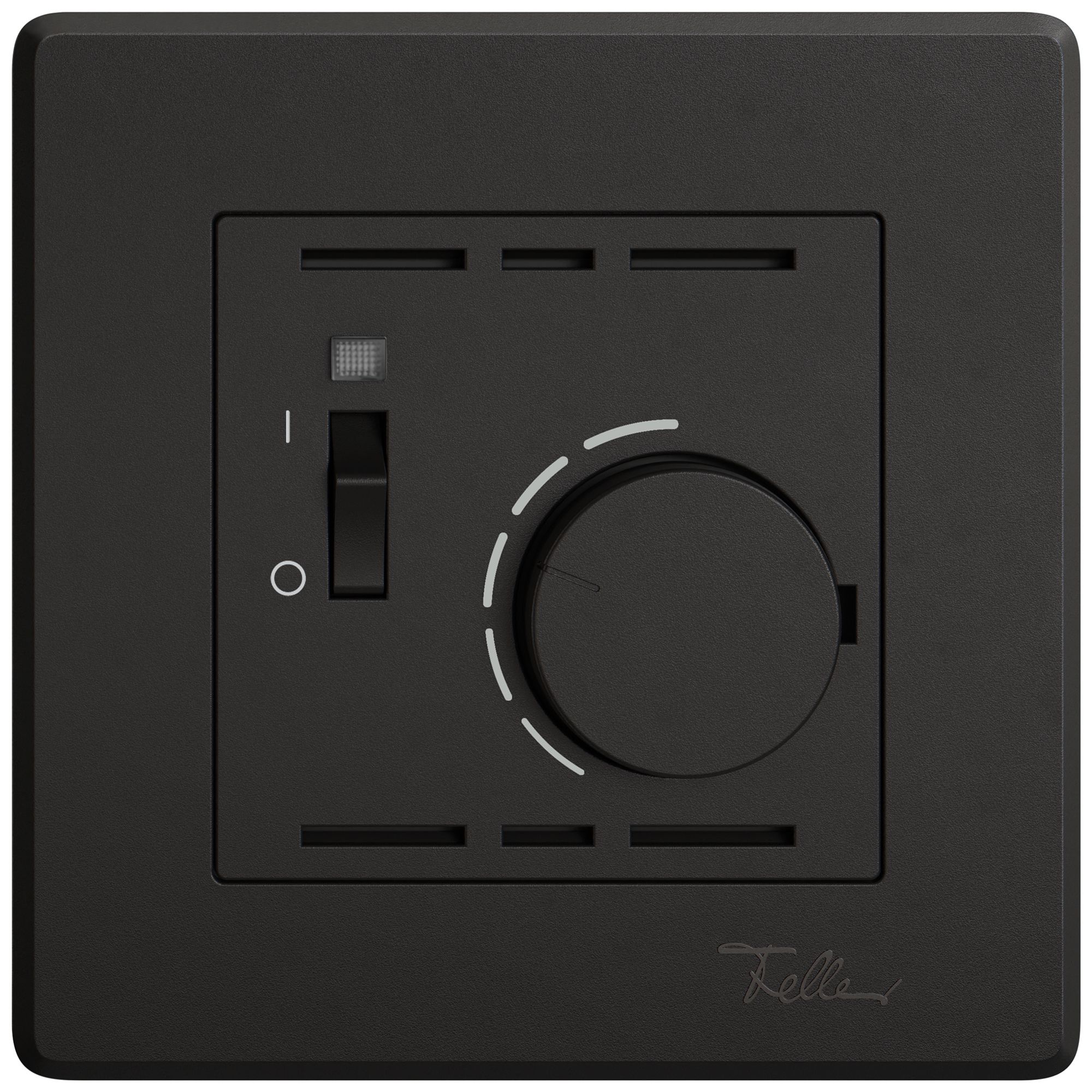 Termostato ambiente INC EDIZIO.liv SNAPFIX® con interruttore 230VAC 50Hz ne