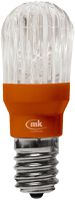 Lampe LED 0.5W 12V amber E14 Bulb MK