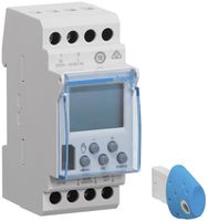 Schaltuhr Hager digital multifunktional 1 Kanal Bluetooth-Programmierschlüssel