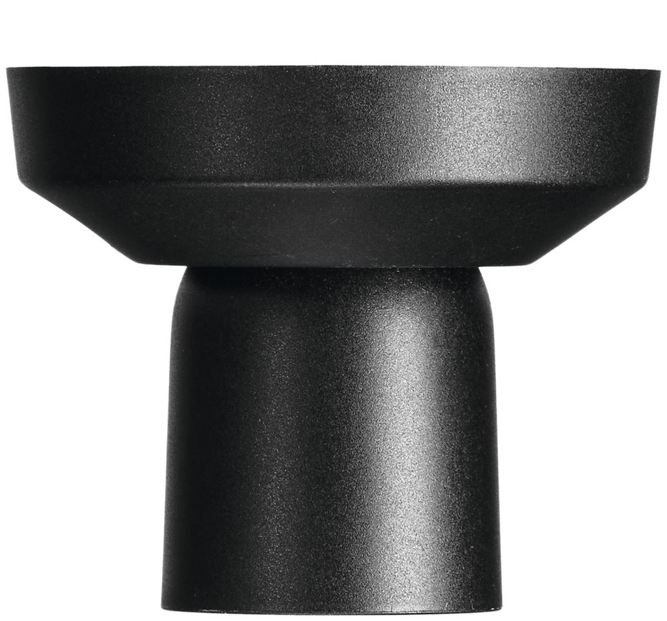 Decken-Wandfassung E27 schwarz