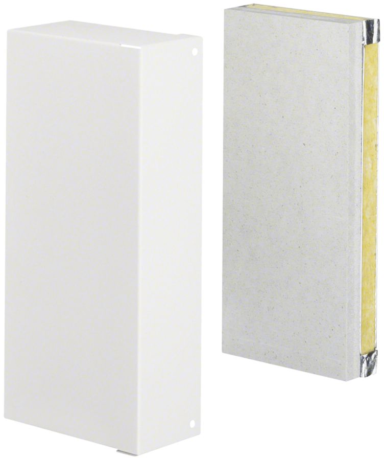 Embout de fermeture tehalit FWK 3E E30 100×260mm, blanc traffic