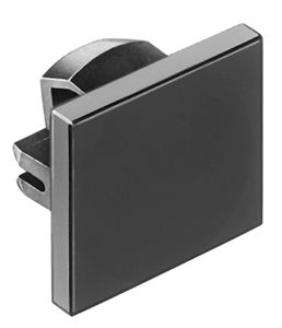 Blindabdeckung EAO01 schwarz 18×24mm