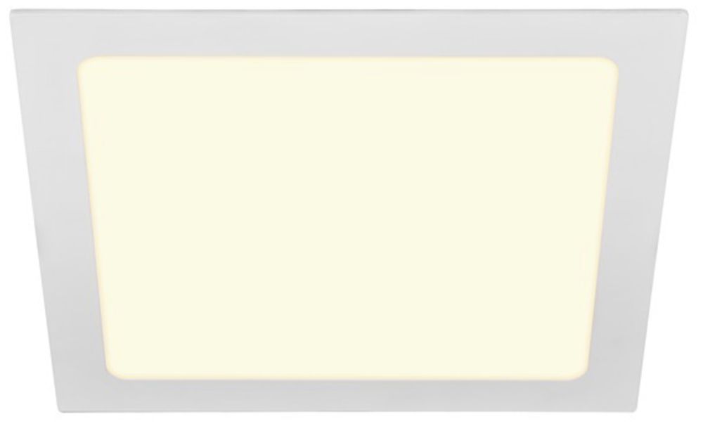 EB-LED-Deckenleuchte SLV SENSER24 SQUARE 500mA 13W 1200lm 3000K EB 205×205mm ws