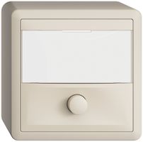 Tasto AP con porta-etichetta EDIZIOdue crema