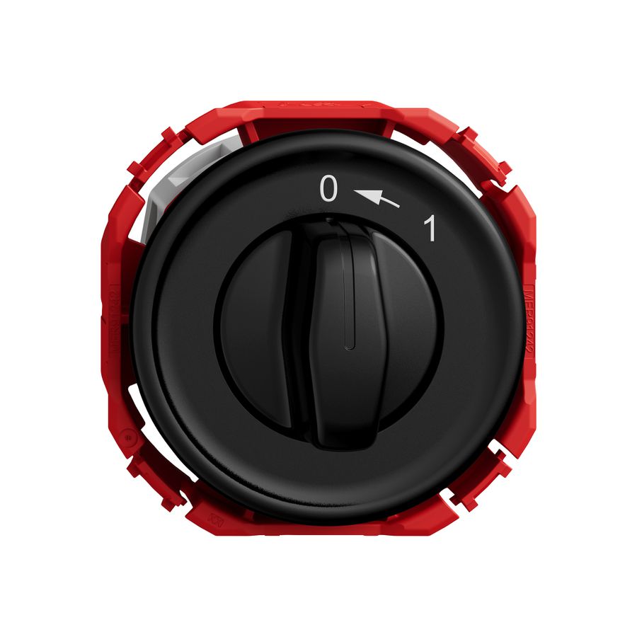 Schwenktaster STANDARDdue SNAPFIX® 0<-1/1P mit Drehgriff sz