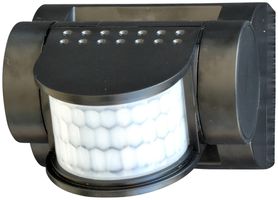 AP-Bewegungsmelder Z-Licht SensGard PIR 200 230V 12m schwarz