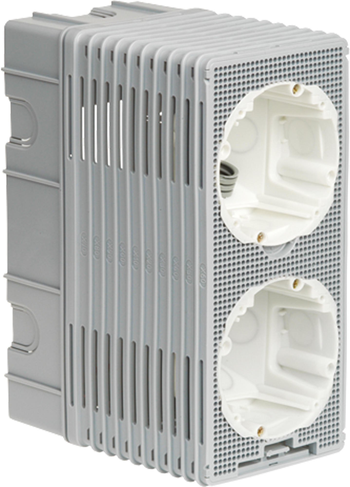 Supporto per apparecchi AGRO c.scatola INC grd.I-I NUP p.facciate isol.70…160mm