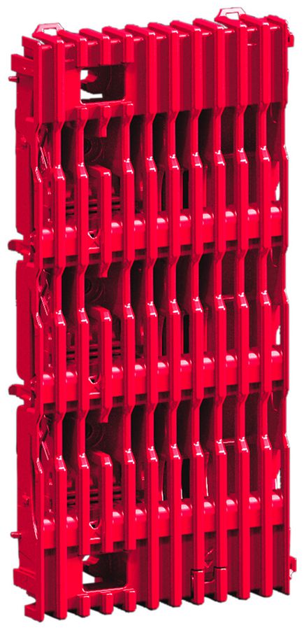 Stromschienenhalter RiLineX RX 9360.110 3P 246×100×49mm 6Stk