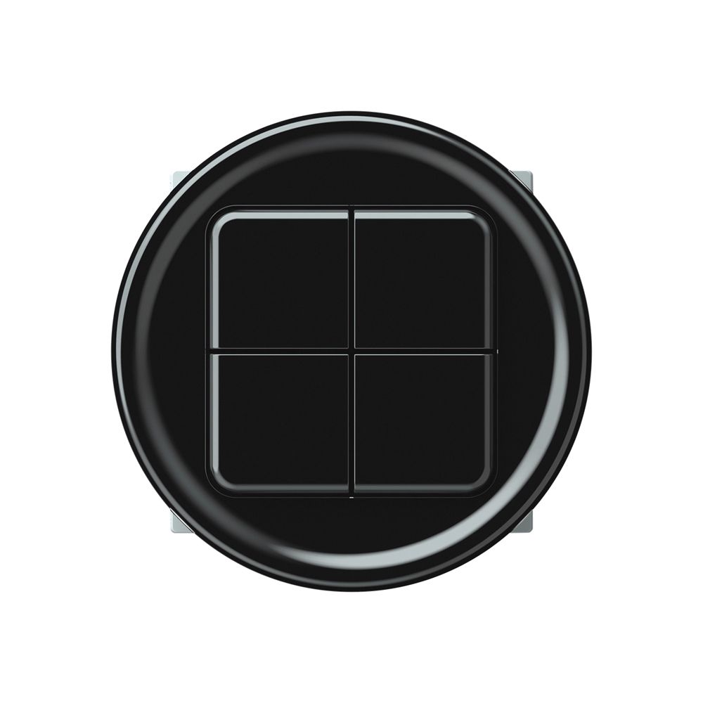 Taster KNX origin 4×Tasten schwarz