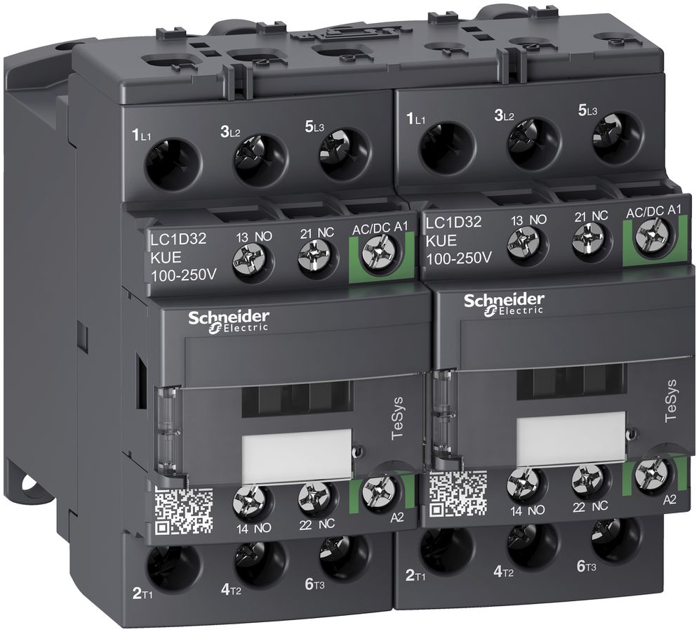Wendeschütz Schneider Electric TeSys D 3L AC3 440V 32A 100…250VAC/DC
