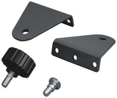 Supporto a parete Rittal CP 6341.000 per Compact-Panel orientabile nero 2pz