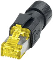 Feldstecker Phoenix Contact RJ45 VS QUICKON 8L CAT6A schwarz