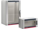 Coffret mural 19" Rittal AX 600×1012×673mm 21UH acier gris IP54