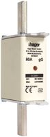 Fusibile HPC Hager DIN1c 690VAC 80A gG/gL segnalatore doppio inossidabile