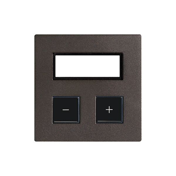 Kit di copertura EDIZIOdue elegance per tasto doppio+RTH moca