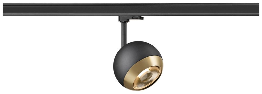 Spot SLV LIGHT EYE 150 GU10 1×13W VAR AD3PH Ø150mm noir