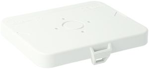 Coperchio di scatola AGRO, con uscita a strappo, grigio