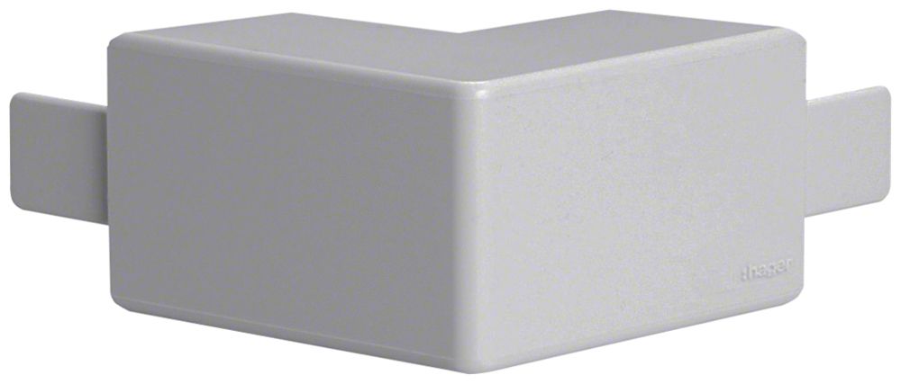 Angle extérieur Hager tehalit.LF 33×20mm gris IP30