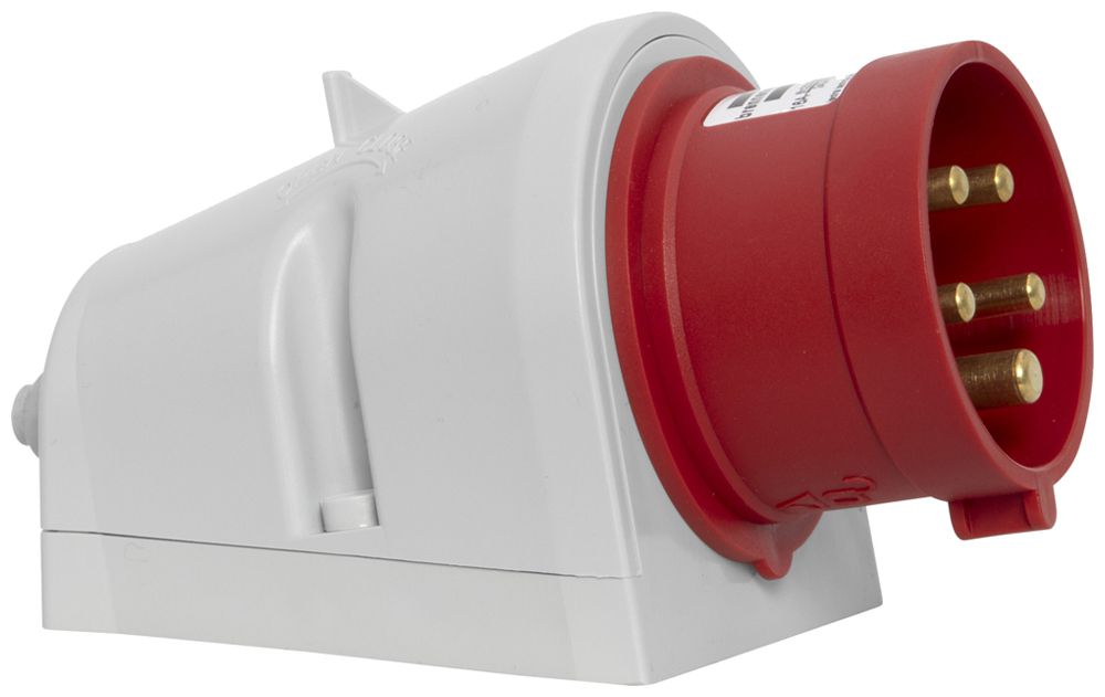 Spina per apparecchi murale AP Brennenstuhl CEE32A 5P 400V6h ro160×90×90mmIP44