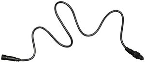 Câble de rallonge MK QuickFix Extension 1, 230V, 1m, noir, IP67