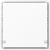 Aufsatz zu Tastsensor ABB SIDUS KNX Design ZE-Typ, 1/2, weiss glänzend