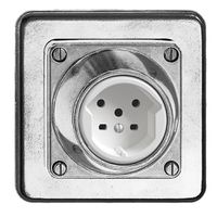 UP-Steckdose feucht T15 Al natur