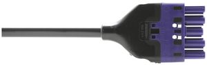 Câble de raccordement Woertz, prise 5L C1, 1m, sans halogène, fin libre, Cca