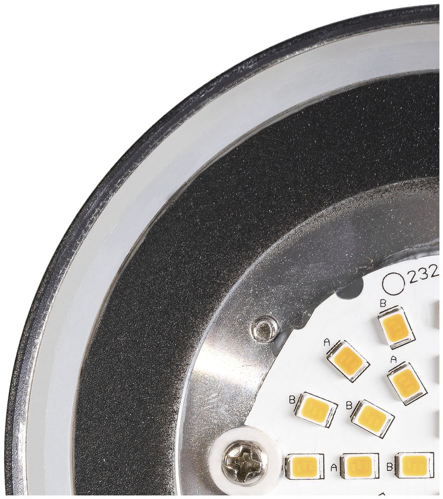 LED-Wandleuchte SLV MANA BASE 15W 800lm 927/930 IP65 DIM anthrazit