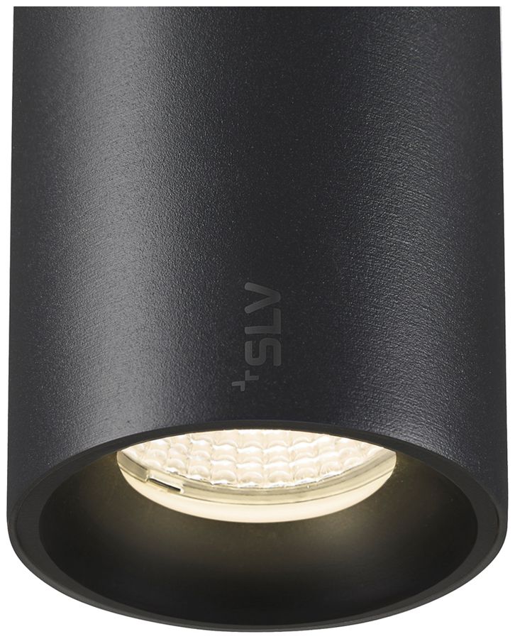 Spot LED SLV NUMINOS S 1×16W 1130lm 940 55° DALI 48V AD Ø60mm nero/nero