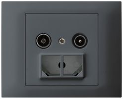 EB-Antennendose TV-R HMS kallysto 19dB anthrazit