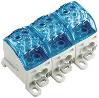 Verteilerblock WM WPD 304 1P 164A 3×Eing 15×Ausg 1.5…16mm² 1.5…25mm²