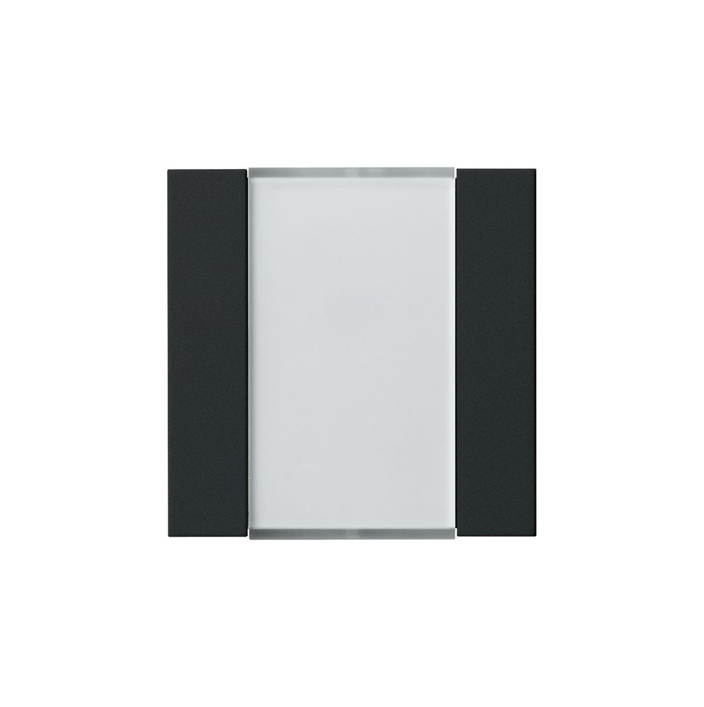 Frontset Hager kallysto 2×KNX schwarz