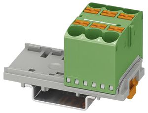 Verteilerblock PX PTFIX 6X10/S-NS35 GN