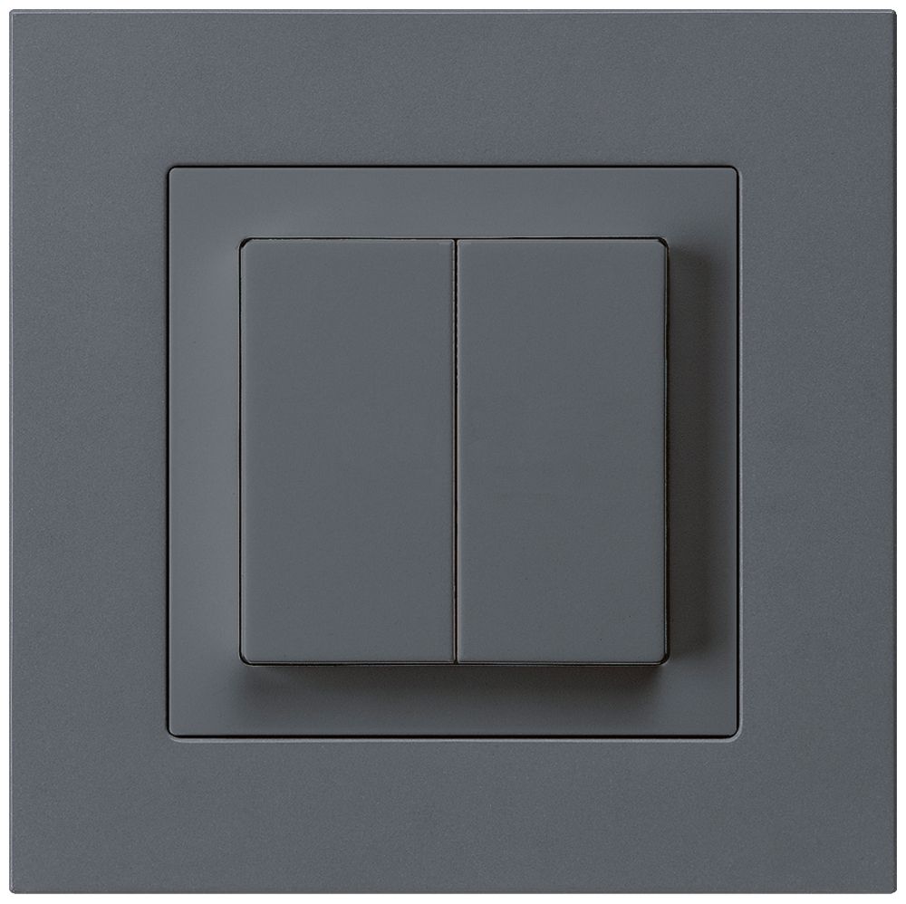 UP-Schalter kallysto.pro 1/3+3/1P anthrazit