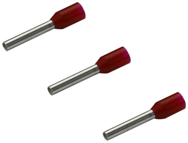 Embout de câble Rittal AS 4051.644 1mm² 10mm rouge 1000pcs