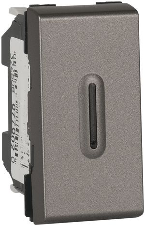 Interruttore a bil.lum.INS MOS 3/1L con LED orientamen.1mod.mag