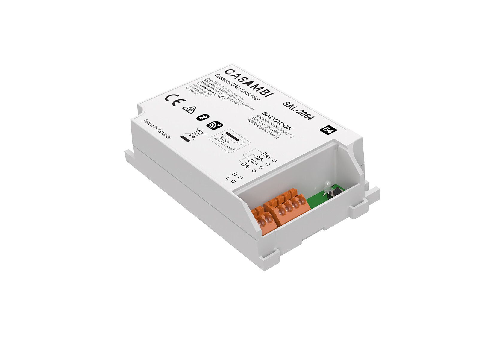 Modulo di controllo Casambi SAL.2064 240V DALI 64 indirizzi driver