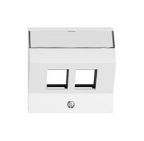 Montageset EDIZIO.liv Keystone SNAPFIX® schräg 2× ws