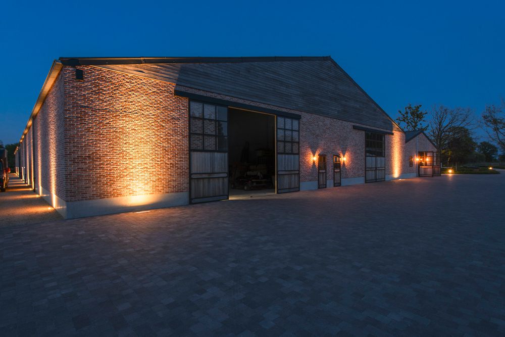 EB-LED-Bodenleuchte SLV DASAR 1200 IP65 34W 4100lm 830 DALI Edelstahl