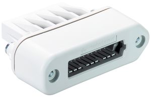 Terminale Wieland podis per cavo piatto IP65 grigio chiaro