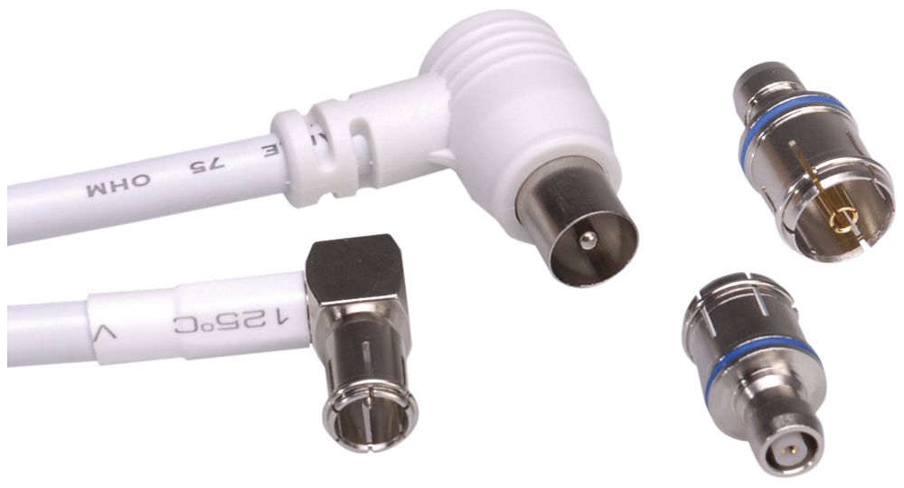 Modem-Anschlusskabel VALUE, IEC → Wiclic, inkl. Adapter, 3m