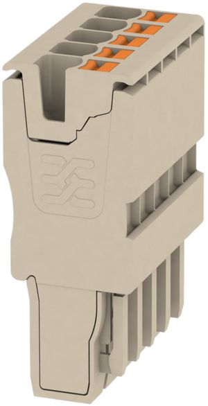 Stecker Weidmüller APG 2.5mm² 5L beige