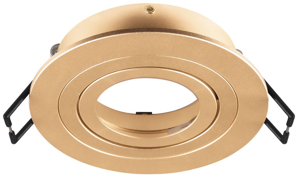 Einbaurahmen SLV NEW TRIA 75 Aluminium Ø93×26mm Messing