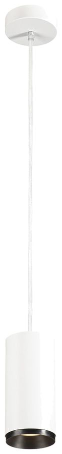 Lampada sospesa LED SLV NUMINOS M PHASE 20W 1955lm 3000K 24° Ø85×185mm bianco