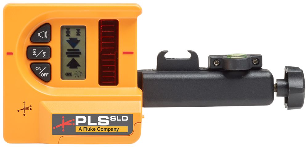 Rilevatore laser Fluke PLS SLD RED con staffa da parete