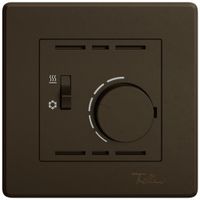 Kit de montage ENC EDIZIO.liv SNAPFIX® p.thermostat a.interr.chaud/froid br