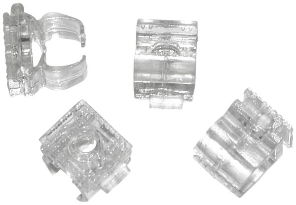 Clip de fixation pour 2+3W (crocodile) à 25 pcs MK