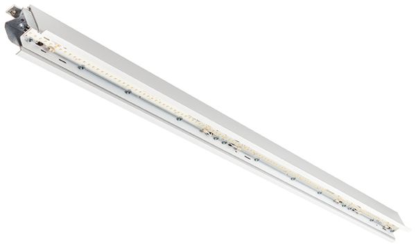 EB-LED-Deckenleuchte SG Lineal recessed 17W 1900lm 830 DALI 1121mm weiss