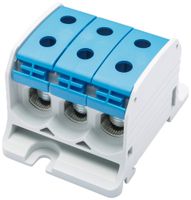 Verteilerblock Bals RKA 50 1P 150A 3×Eingang 3×Ausgang 4…50mm² blau